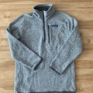 Patagonia Gray Fleece Pullover